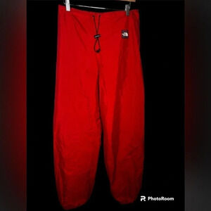 Vintage unisex NORTH FACE Red Goretex Waterproof Ski Snow Pants USA Made Medium